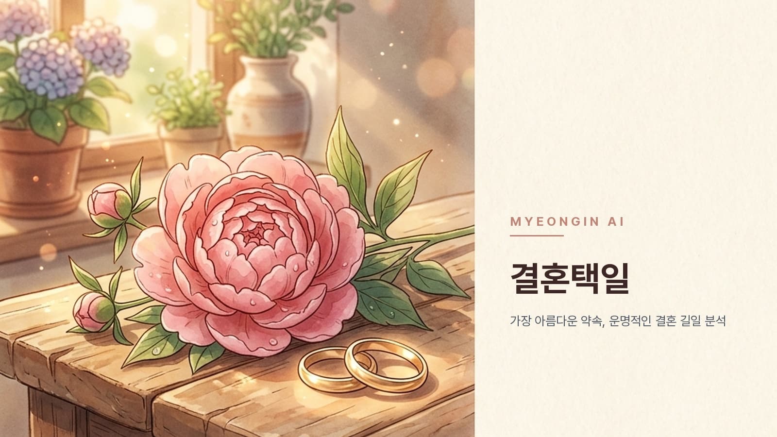 임•경·오•윤 커플의 2026년 결혼 길일 5선 — 1순위 2026년 8월 30일